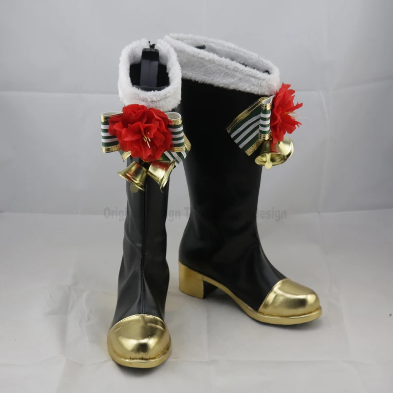 

LoveLive! Maki Nishikino Cosplay Shoes Boots Halloween Carnival Party Costume Accessories