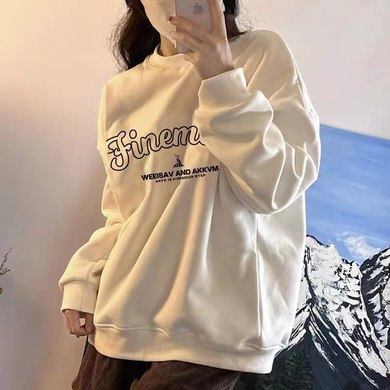 الرسومات قمصان رياضية Y2k امرأة متعددة الألوان الفراء بطانة بساطتها مرنة أنيقة سبليت محب الهيب هوب نصف البريدي الفتيات الموسمية #5