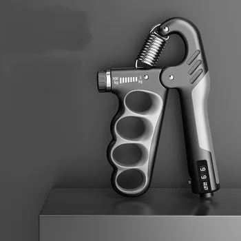 1 pces 5-100kg dispositivo de força de aperto ajustável para treinamento de reabilitação, realce muscular, treinamento de força, força de aperto