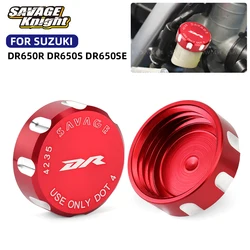 Rear Brake Fluid Oil Cap Reservoir Cover For SUZUKI DR650R/S DR650SE DR650S DR 650 R/S SE 650S Motorcycle Accessories Red Parts