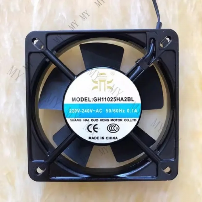 

Вентилятор осевой TT GH11025HA2BL AC220V-240V 0.10A 110*110*25MM, 1 шт.