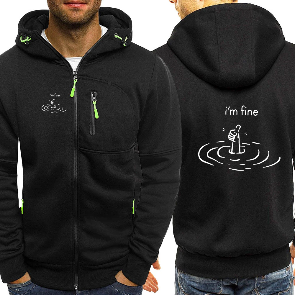 

2025 весенне-осеннее повседневное мужское пальто с тонким принтом, новая горячая распродажа, трехцветное классическое простое пальто с капюшоном на молнии