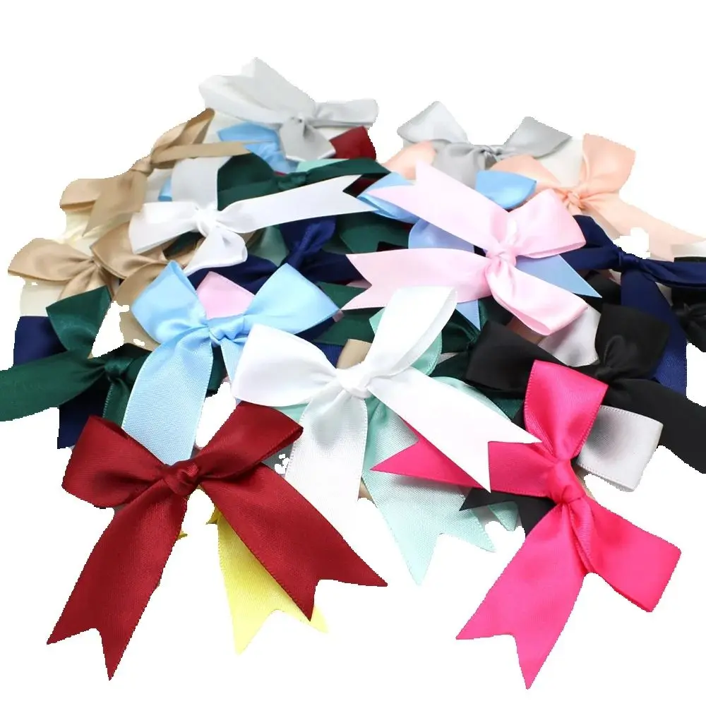 30 Stück/Set 85mm Schleifenbänder Rosa Weiße Blumen-Geschenkschleifen Hochzeitsdekoration DIY Geburtstags- und Backdekoration – Detail 4