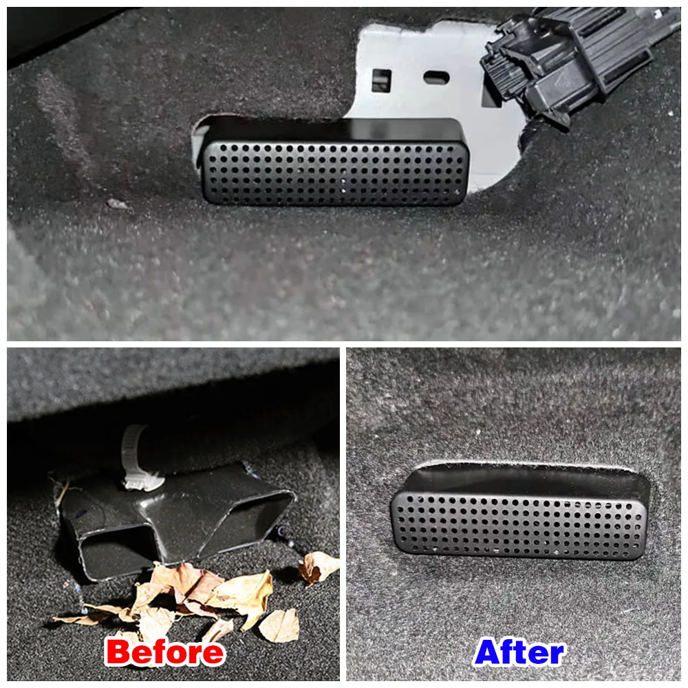 For Mazda CX-5 CX5 CX 5 2013-2018 Car Seat AC Heater Air Conditioner Duct Grille Vent Outlet Cover Protective Stickers