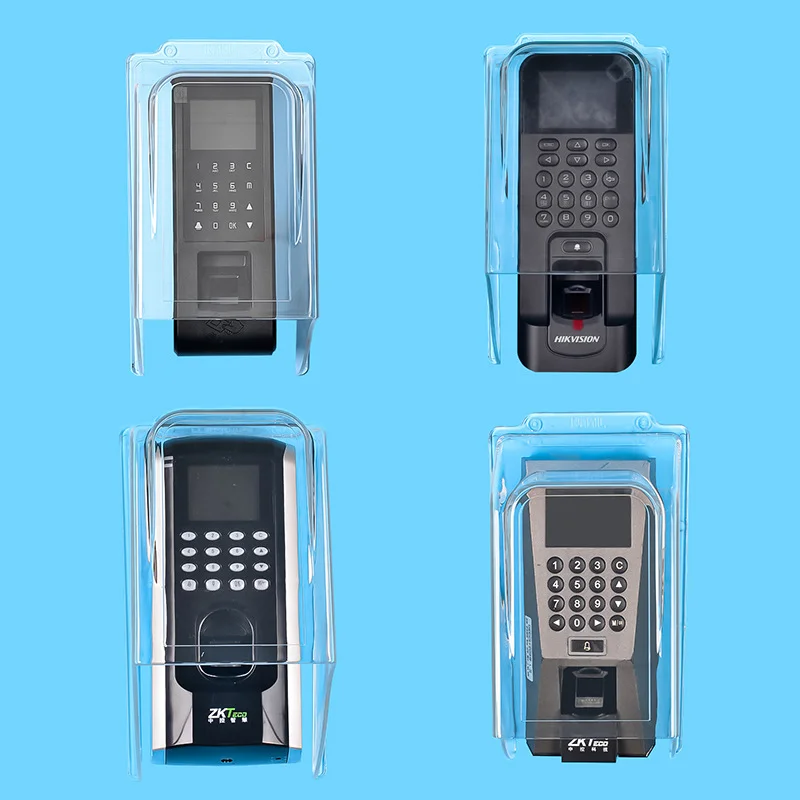 Access Control Accessories Outdoor Attendance Machine with Rainproof Cover and Waterproof Protective Shell