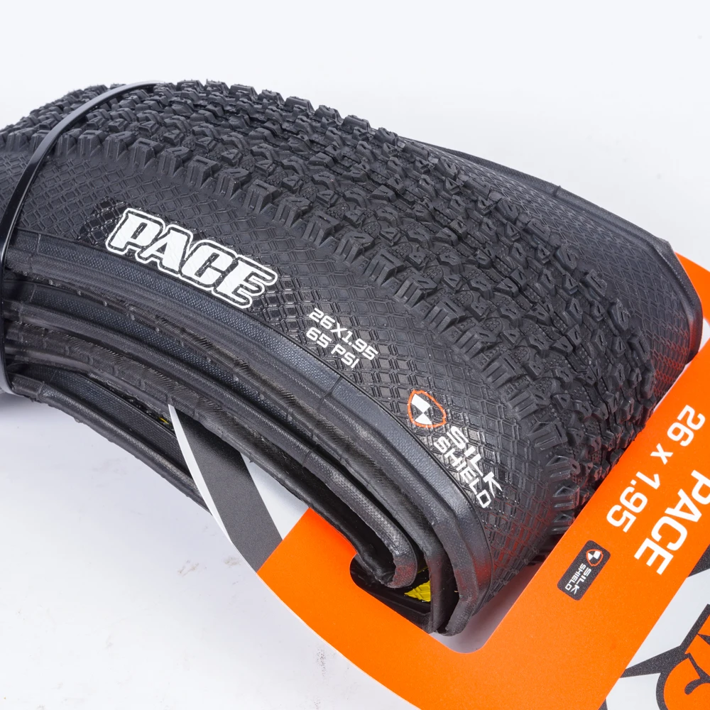 MAXXIS PACE SILK SHIELD tire Of Bike 26/27.5x1.95 MTB TIRE 26er 26inch Mountain Bikes LOW PROFILE TREAD DESIGN