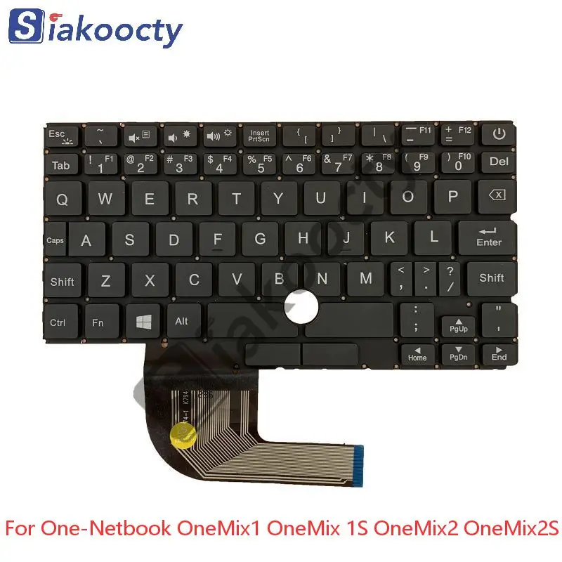 

New English US Keyboard For One-Netbook OneMix OneMix1 OneMix 1 OneMix 1S OneMix2 OneMix2S Without Frame Black KY174-1