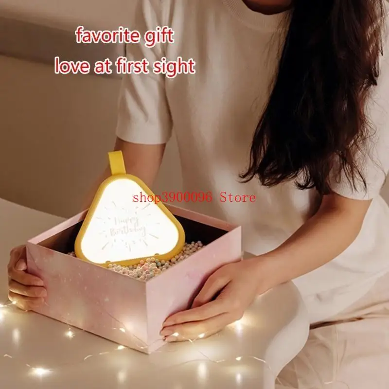 

Rechargeable Children Night Light Bedside Table Lamp Warm Sleeping Night Light