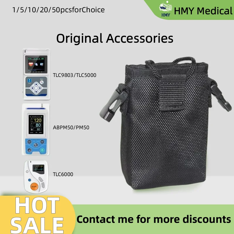 Retail/Wholesale Carrying Pouch / Bag / Case for CONTEC ABPM50/PM50 TLC9803/TLC5000/TLC6000 Bag ABPM50 Bag TLC9803 Bag
