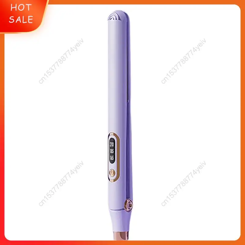 2 في 1 مكواة فرد الشعر المجعد للنساء، أداة العناية بالشعر السلبي، مكواة فرد الشعر التي لا تضر الشعر (الاتحاد الأوروبي) A62X