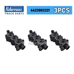 Car Accessories Valve Solenoid 3PCS 4423002221 0005433985 81259026185 24V For Wabc O Compressed-air System
