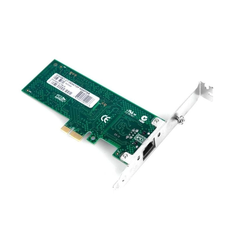 Y5JB 82574L Desktop PCIE X1-Gigabit Card Rj45 Electric 10/100/1000Mbps Single