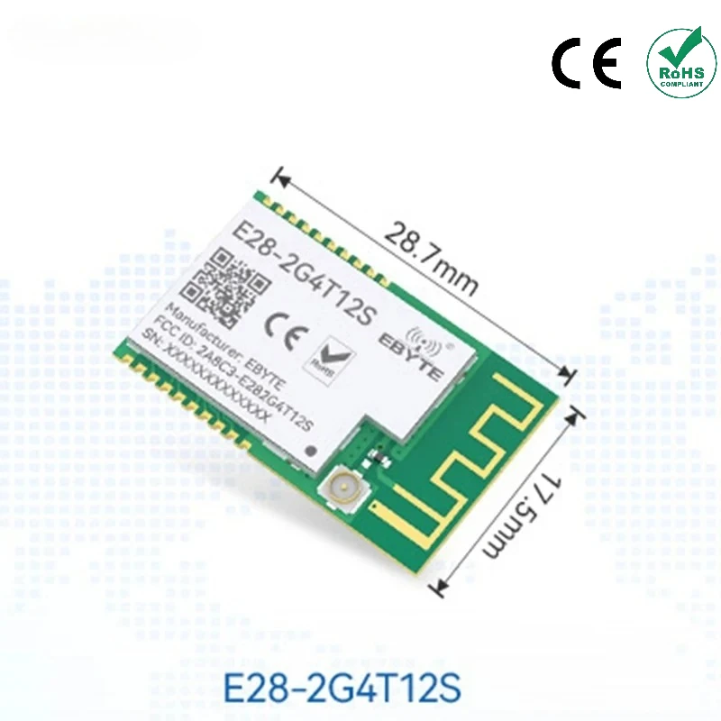 Lora Wireless Module 2.4Ghz E28 UART Series Transmitter Receiver Rf Module12.5dBm 3.0km Low Cost for Home Automation SX