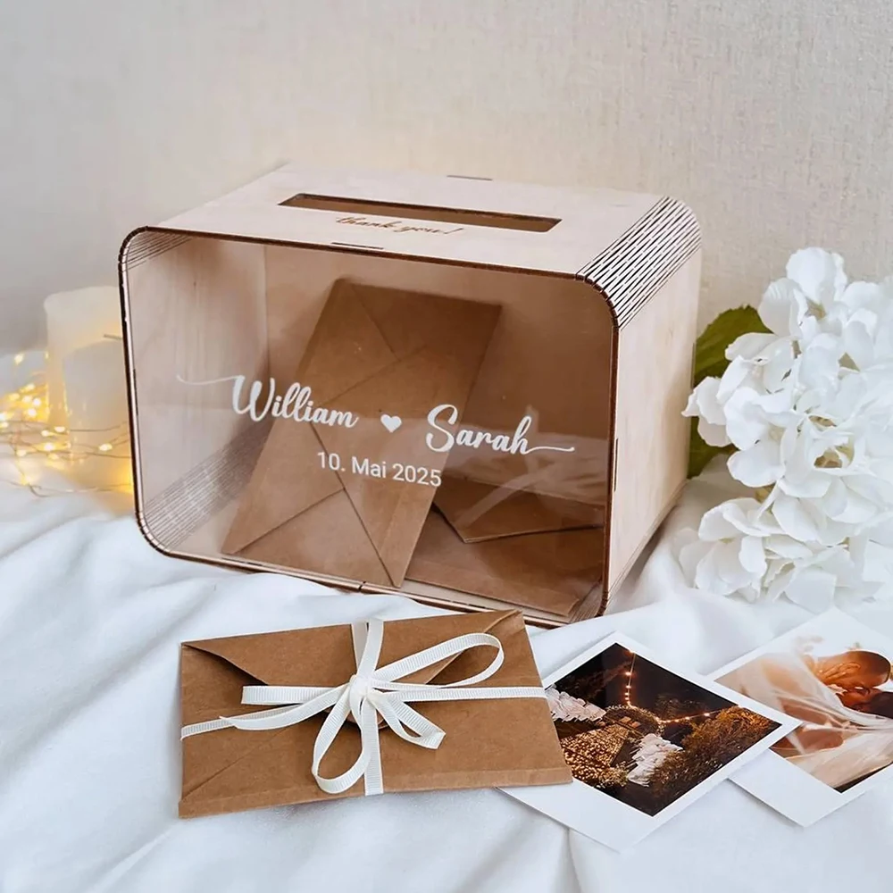 Custom Name Decals for Wedding Christmas Card Box Personalized Stickers for Gift Box Bag Cup Window Party Decor Supplies