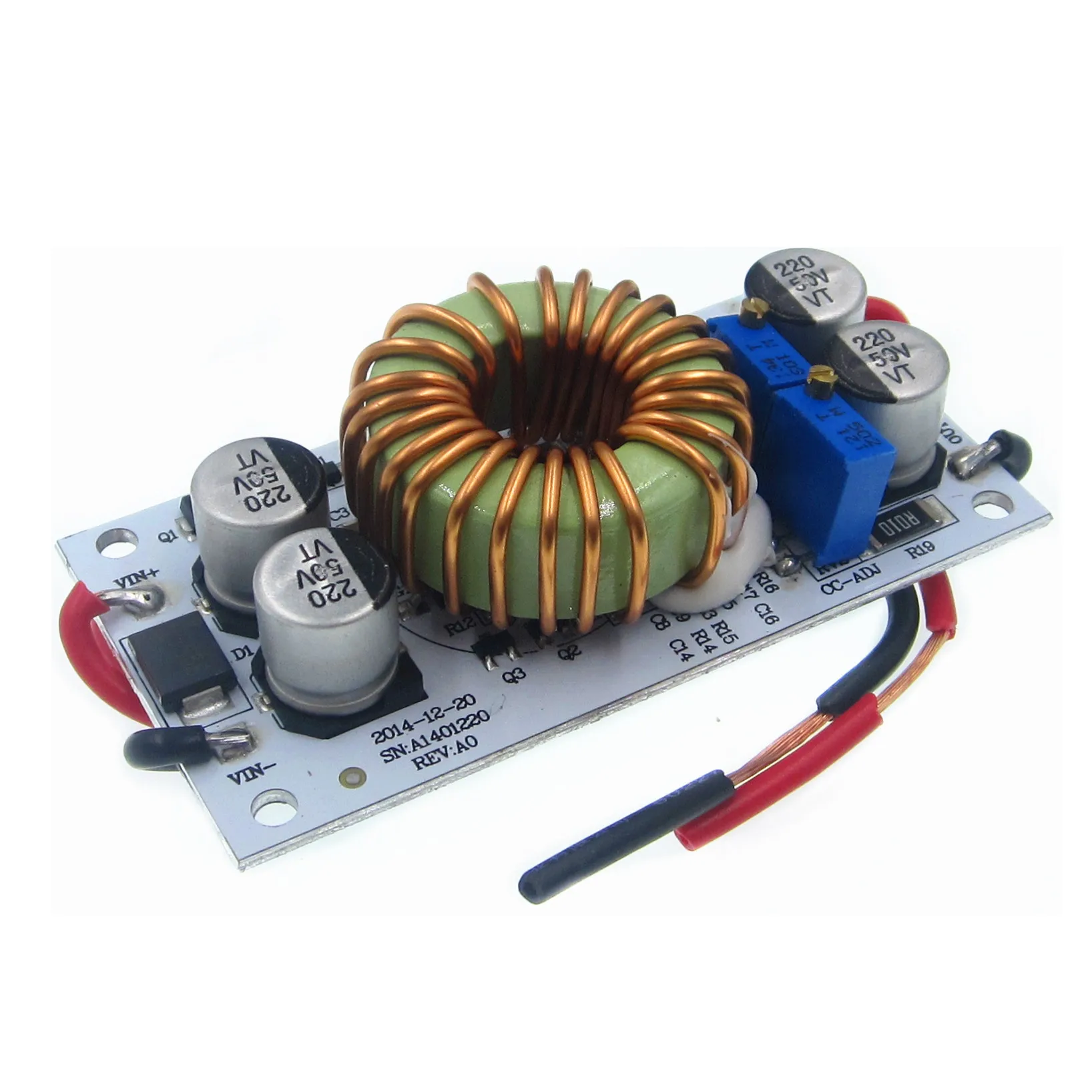 1pcs DC DC Boost Converter Constant Module Current Mobile Power Supply 250W 10A LED Driver Module Non-isolated Step Up Module