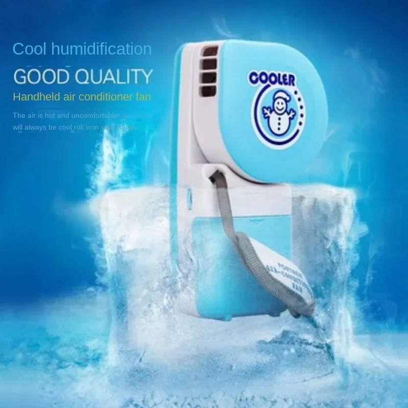 Không Có Lá Mini Cầm Tay Điều Hòa Không Khí Di Động Nhỏ Xách Tay Có Thể Điều Chỉnh Bỏ Túi Quạt Làm Mát Có Thể Điều Chỉnh Tốc Độ Gió Quạt Điện