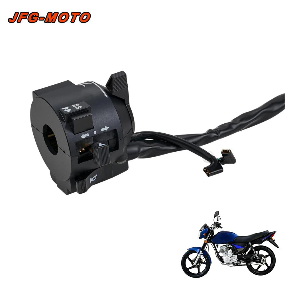 12V Left Handlebar Control Turn Signal Switch Assembly OEM Replacement Motorcycle For Honda CG150 SPORT 2005‑2008 Street Bike