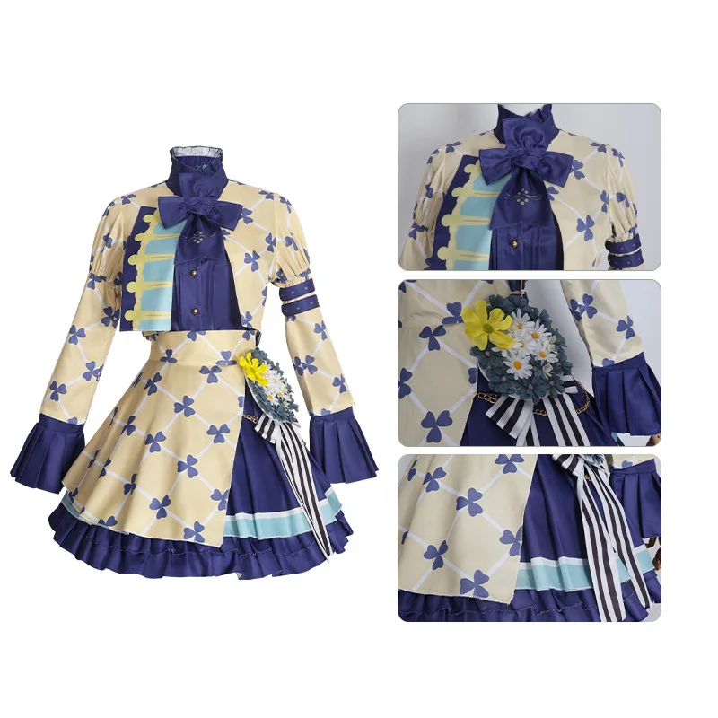 أزياء تنكرية للذكرى الثالثة من Project Sekai لـ Momoi Airi Kiriyama Maya Hanasato Minori Hinomori Shiho أزياء الهالوين