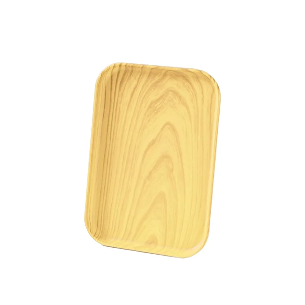 New Rectangular Pallet Plastic Nordic Style Tray Food Bread Pan Household