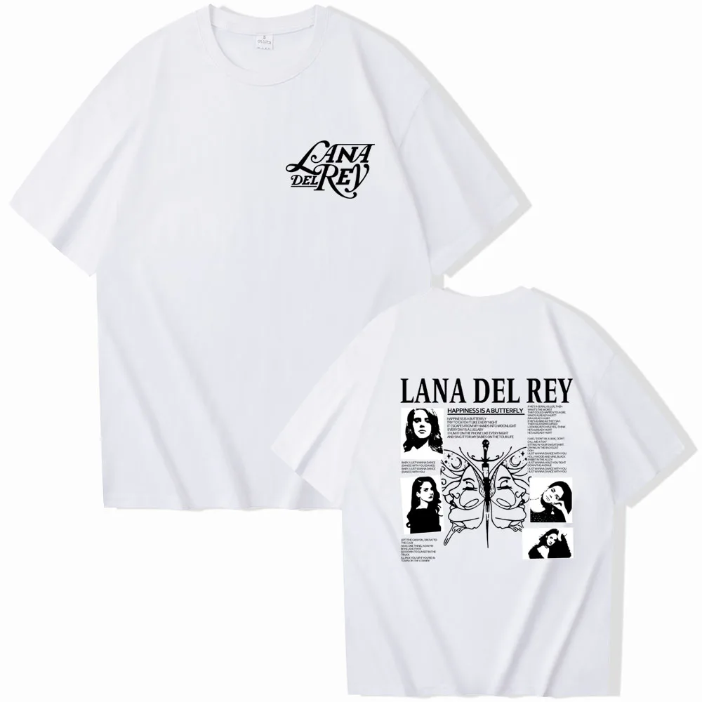 New Lana Del Rey Graphic T Shirt Cotton Short Sleeve Tee Shirt Aesthetic Streetwear Vintage Unisex T-Shirt I Am Kenough T Shirt