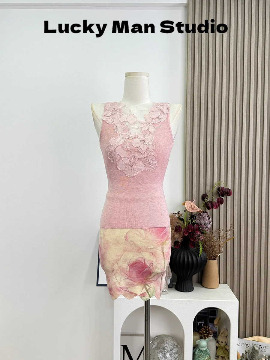 conjunto-de-top-corto-de-encaje-tejido-y-falda-de-verano-luckymann-para-mujer-estilo-suave-con-tirantes-de-encaje-y-falda-corta-con-volantes