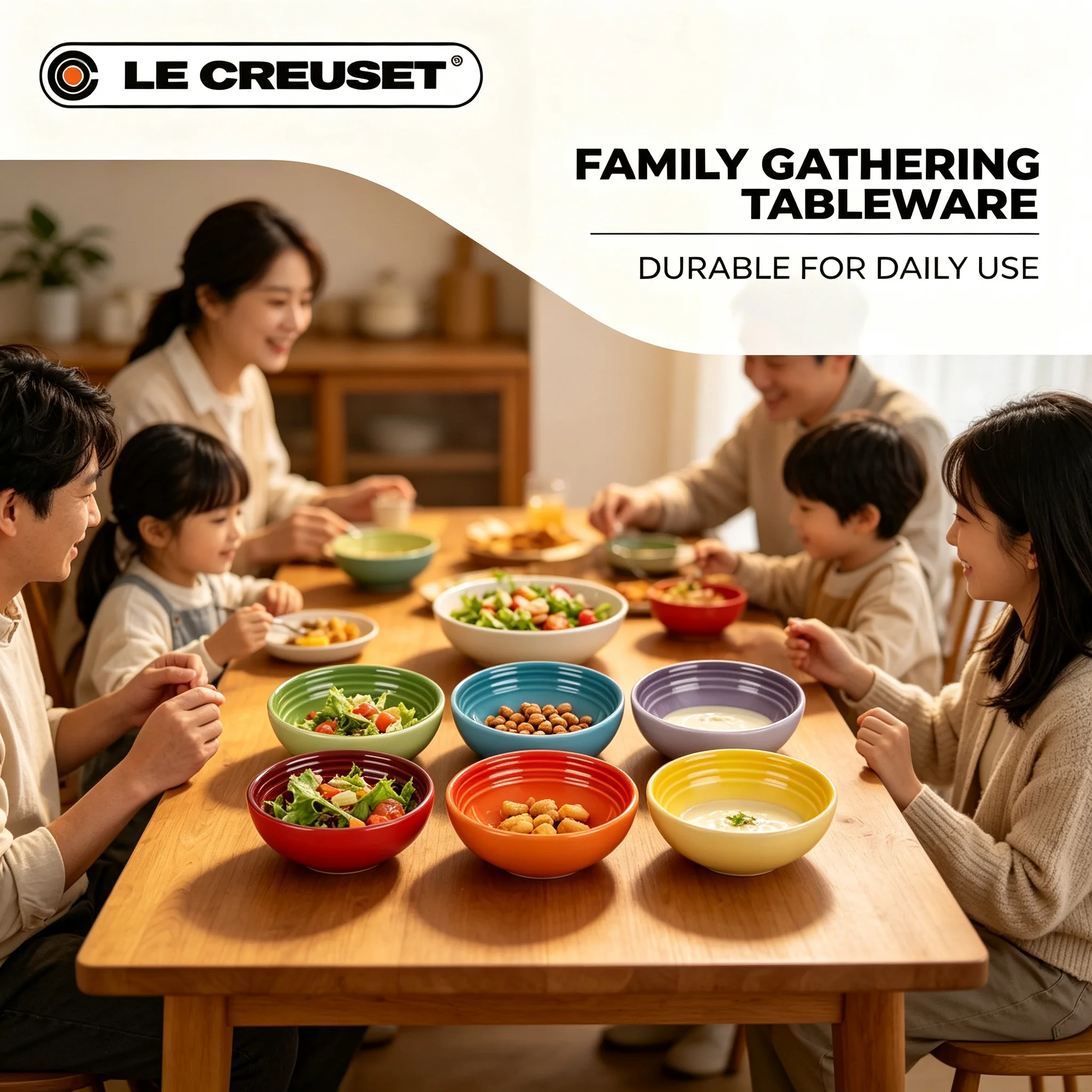 Le Creuset 6 Colors Pinch Bowls 2oz Stoneware Mini Sauce Bowl Set, Microwave Safe Kitchen Tools for Condiment, Snack