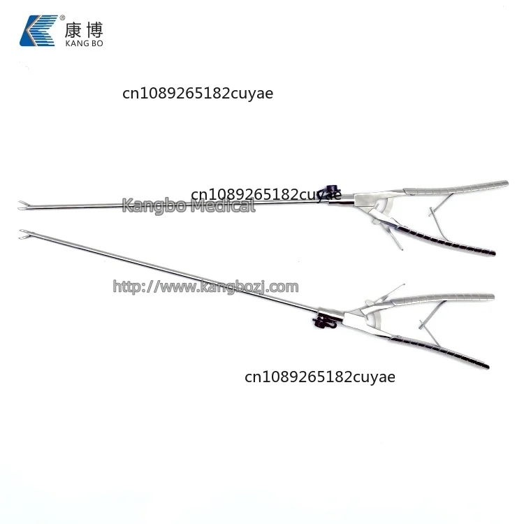 Kangbo Medical Manufactures High Quality Medical  Surgical Instruments V-shaped Needle Holding Forceps