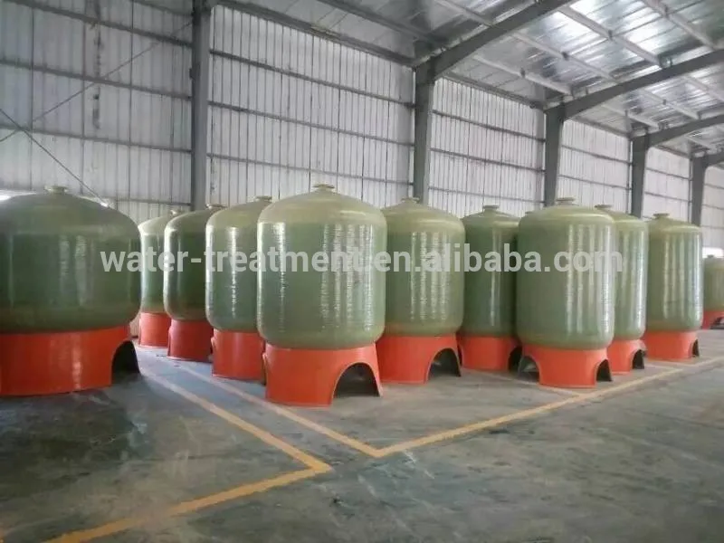 2025FRP 이온교환, 자갈 필터 및 활성탄 필터용 섬유 강화 플라스틱 물탱크