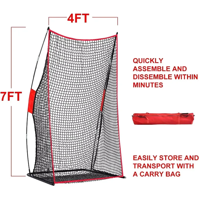 شعار مخصص 7FT بواسطة 4FT شبكة كرة القدم الأمريكية ممارسة المدرب رمي شبكات