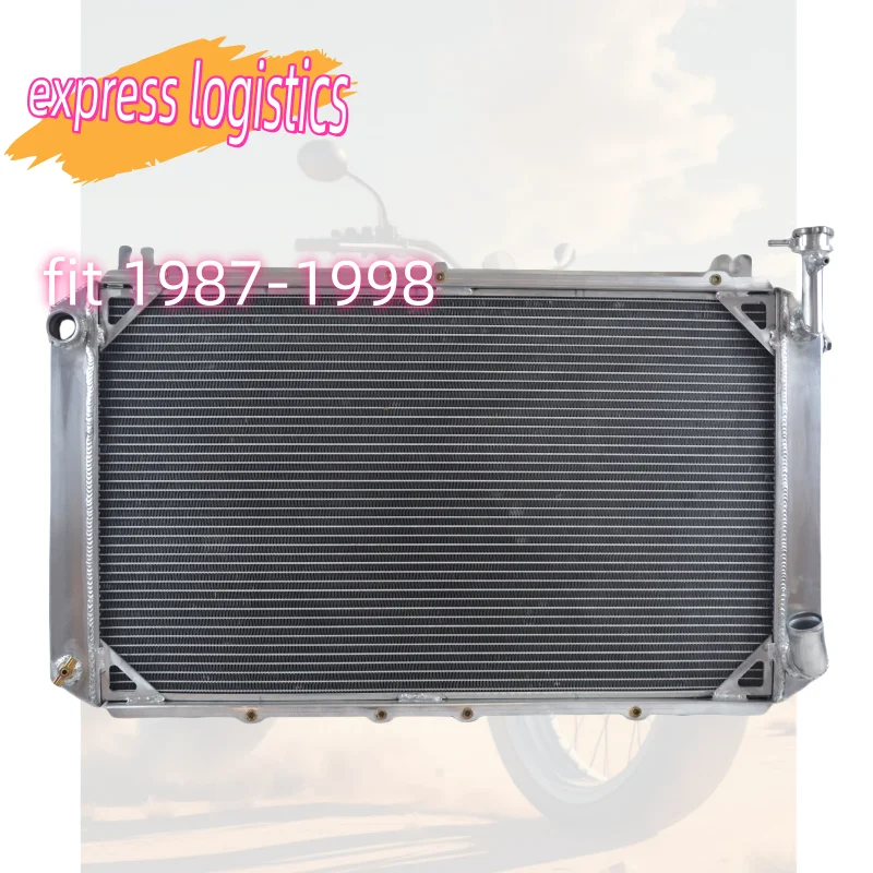 

fit 1987-1998 Aluminum Radiator for FORD Maverick DA Nissan Patrol Safari GQ Y60 4.2L TB42S TB42E I6 PETROL MT 89 90 88 91 92