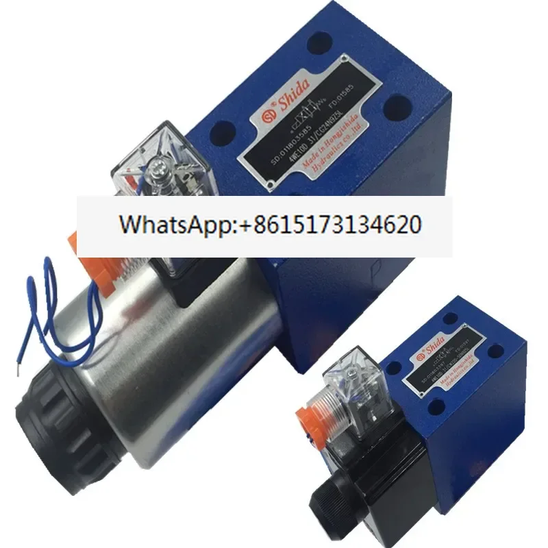 Électrovanne directionnelle, vanne hydraulique, 4WE10D33, CG24N9K4, V, 4WE10D33, CG24N9K4