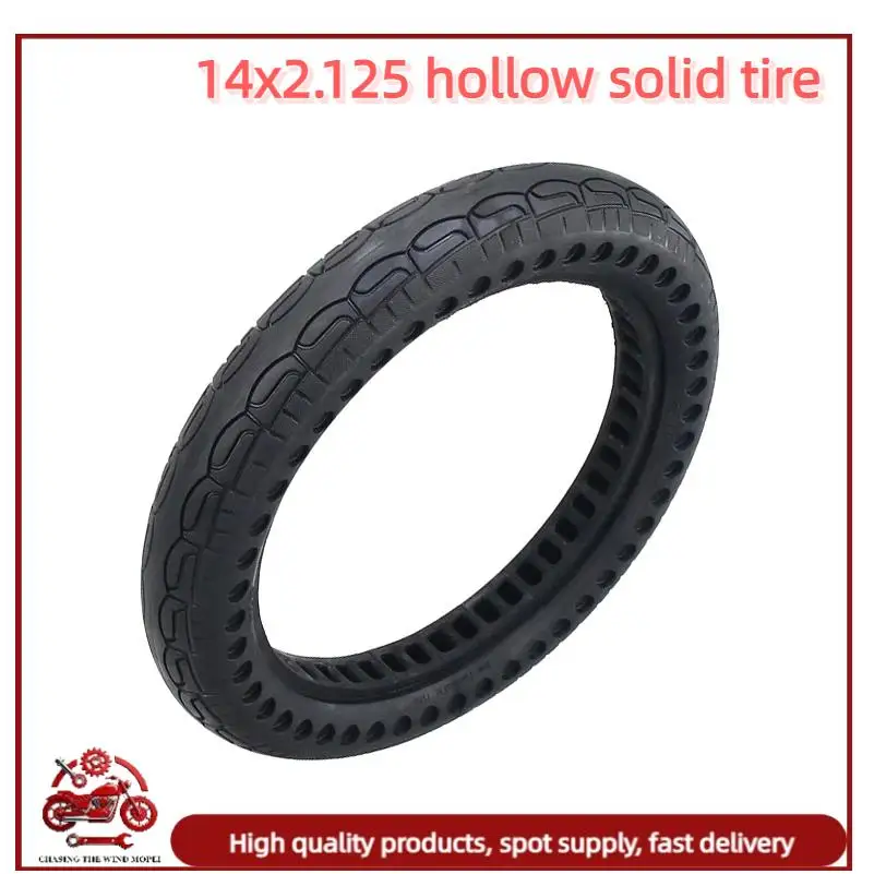 

Внедорожные шины 14x2.125, цельнолитые резиновые шины с сотовой структурой для 14-дюймовых колес скутеров