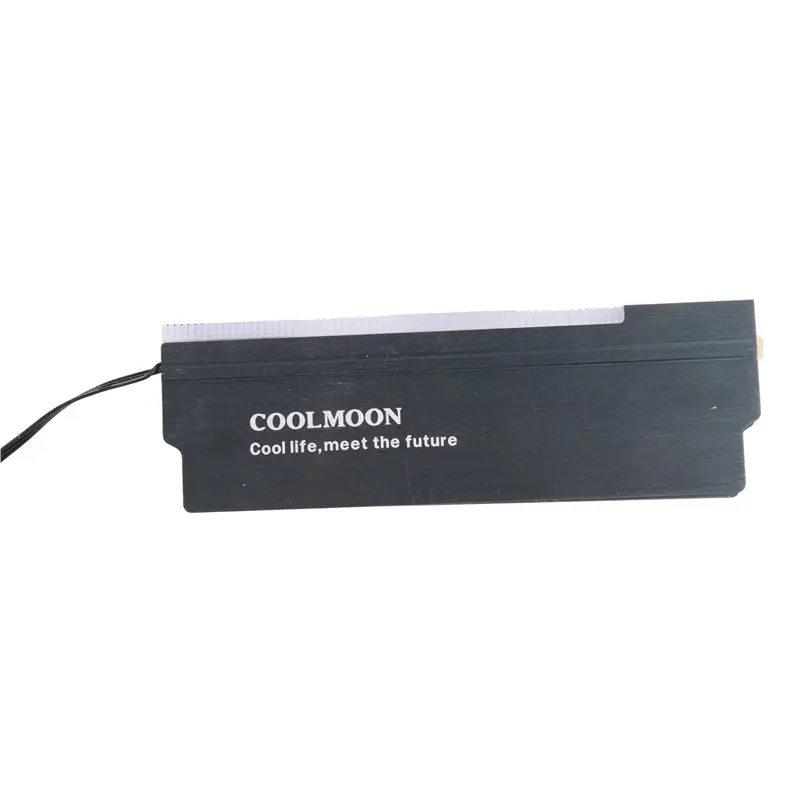 COOLMOON 1PCS RAM Memory Heat Sink Cooler 5V 3Pin ARGB Addressable Cooling Vest Heatsink Radiator For DDR3 DDR4 DDR5