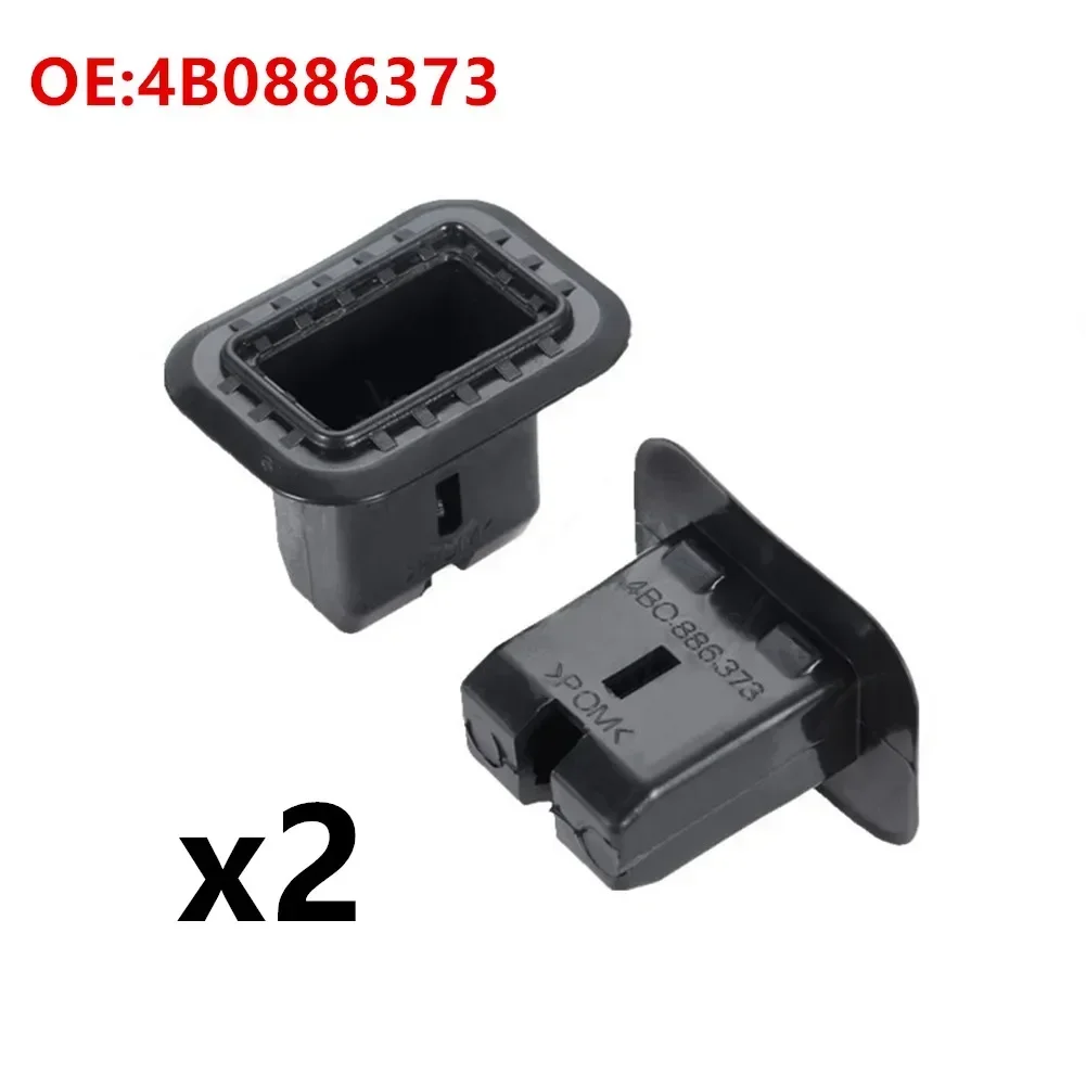 FINDME 2pcs Car Rear Seat Fixing Buckle Rear Seat Clamp Cushion Pad Clips 4B0886373 4B088637301 4B088637301C 1K0886373C NEW