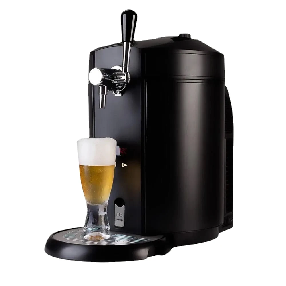 5L mini air-cooled draft beer machine, full-automatic home brewed beer equipment for commercial use, beer machine