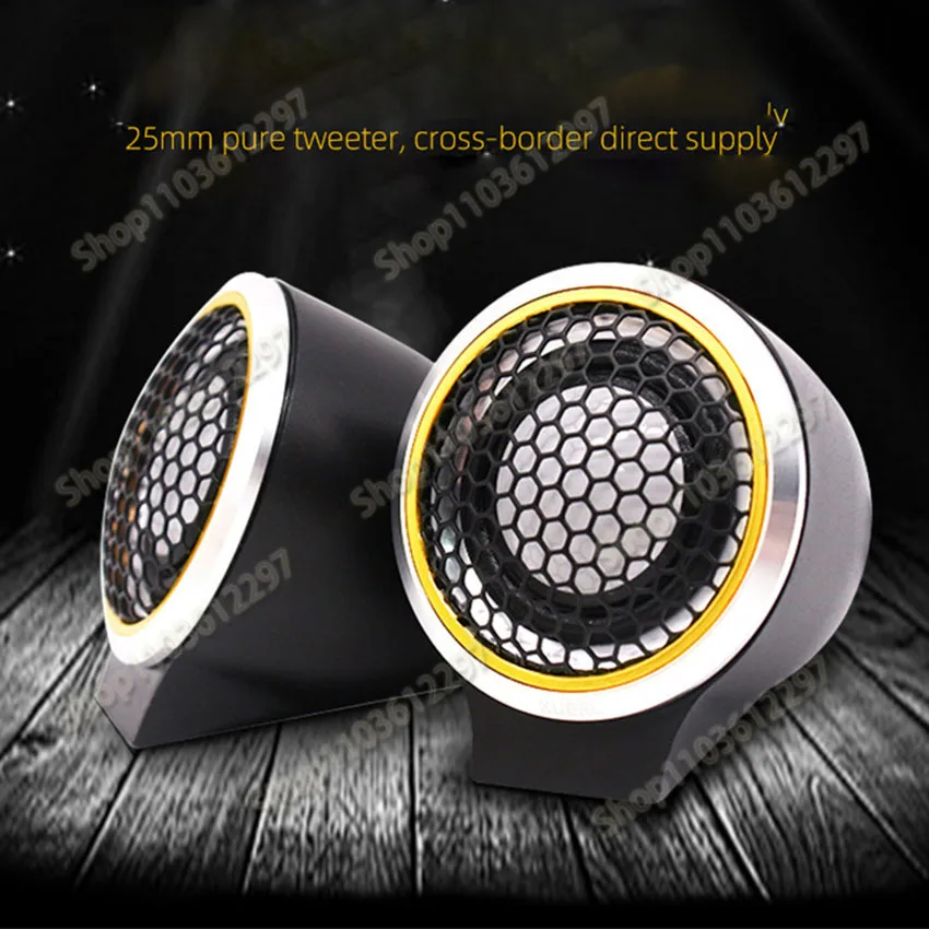 K-T100 Audio Modification Sound Loudspeaker 4Ohm 6W High Quality Ceramic Membrane Car Tweeter Speaker Driver Unit
