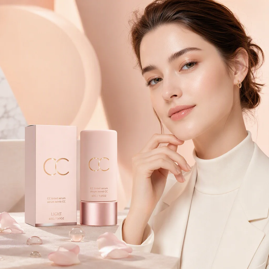 CC Cream Foundation Waterproof Concealer Moisturizing Lasting Brighten Even Skin Tone Korea Original Makeup Lightweight CC Cream