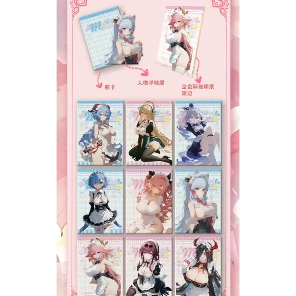 Großhandel Goddess Story Collection Karten Schöne süße Anime Waifu Booster Box CCG Doujin Spielzeug Hobbys Geschenke