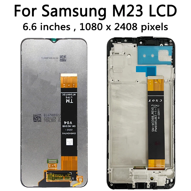 High Quality IPS LCD For Samsung M23 LCD M236 Display Touch Screen Digitizer Assembly For Samsung M236B M236B/DS Display