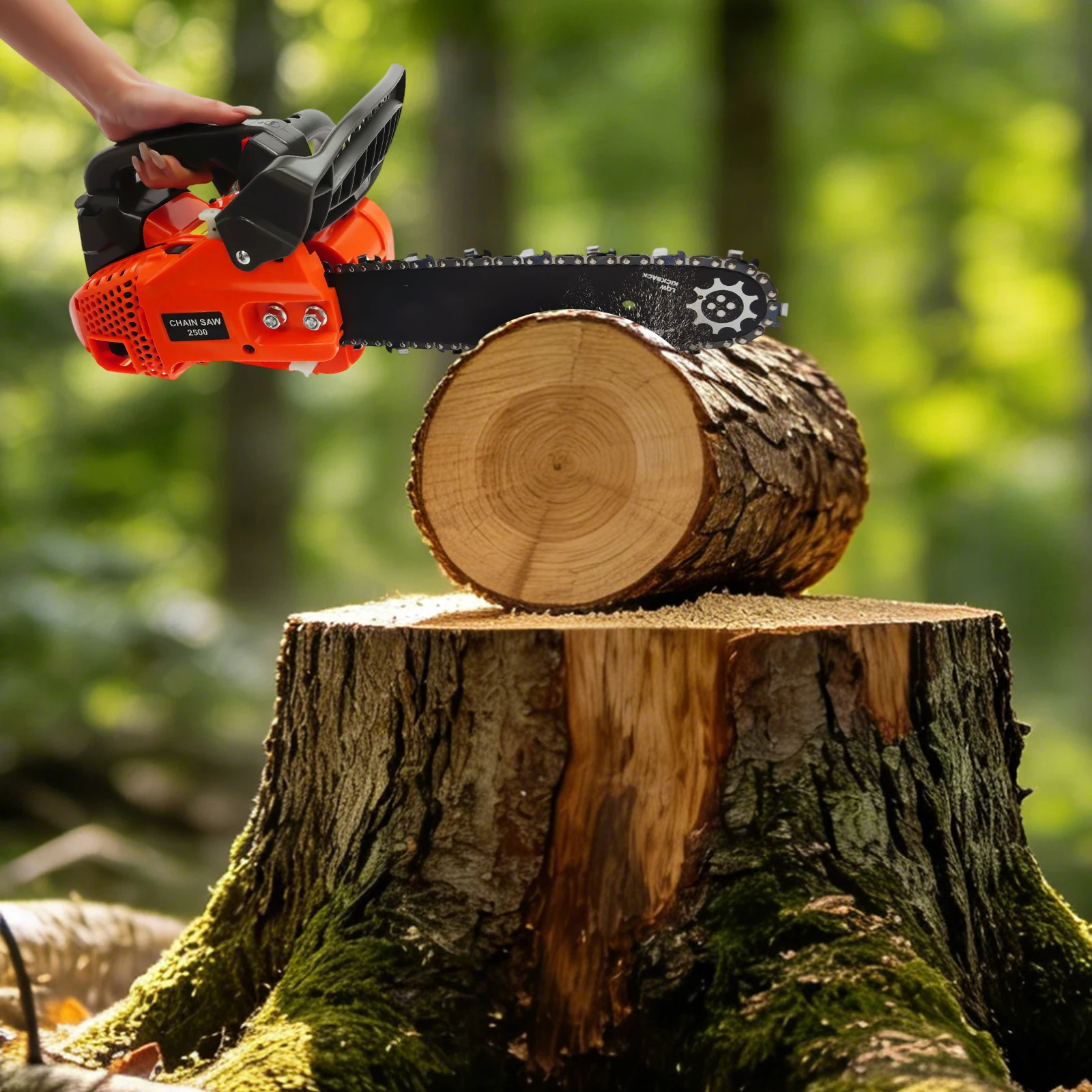 

Top Handle Gas Chainsaw| 12 inches 25.4cc Gasoline Chainsaw| Professional Logging, Sack Sawing,Pruning Power Saw
