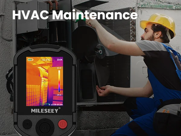 MILESEEY Thermal Imaging Camera 320x240 Resolution TR20 PRO Thermal Camera 50Hz High Refresh Rate with Video Recording