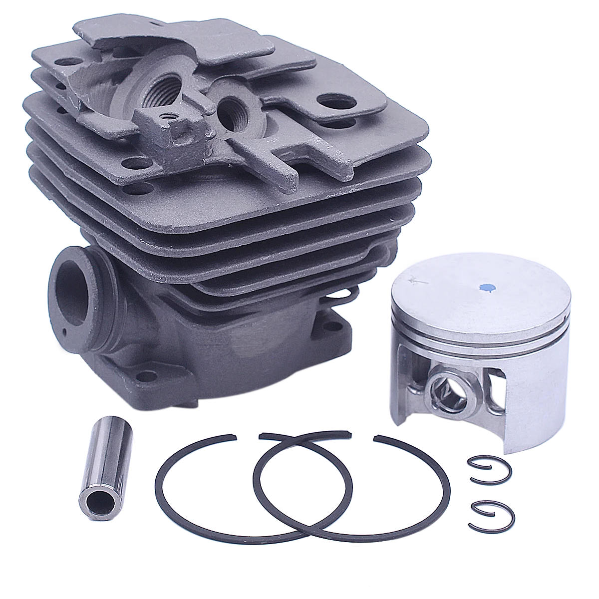 49mm Cylinder Piston Kit For Stihl MS361 MS 361 Chainsaws Replacement 1135 020 1202 Big Bore Nikasil Pin Ring Circlips