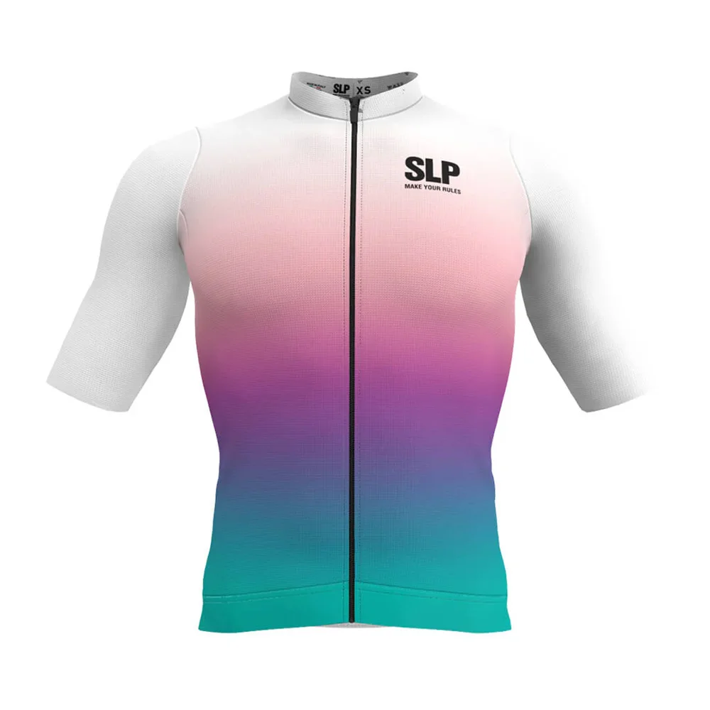 slopline Men Cycling JerseyCycling Racing Tops Short Sleeve Cyclist Clothes Quick-drying Shirt Maillot Summer Bicycle Bike Wear