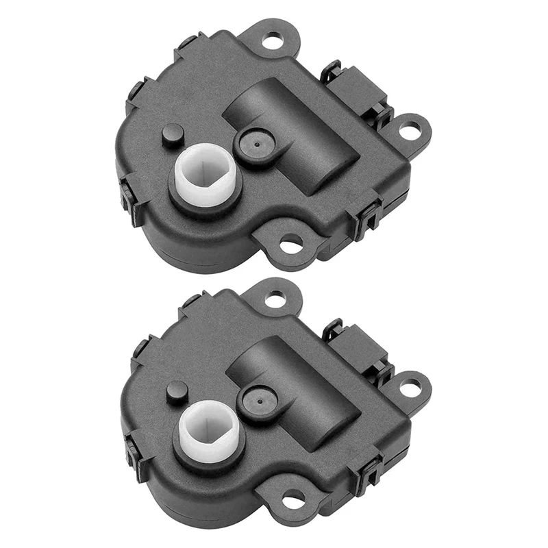 604-108 1573517 1574122 15844096 Set Of 2 HVAC Heater Blend Air Door Actuator For Chevrolet Corvette Impala Malibu 04-13