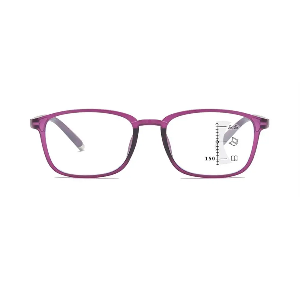 Ultra-light Multi-focus Anti-Reflective Dual-use Far and Near Reading Glasses Presbyopia Spectacles