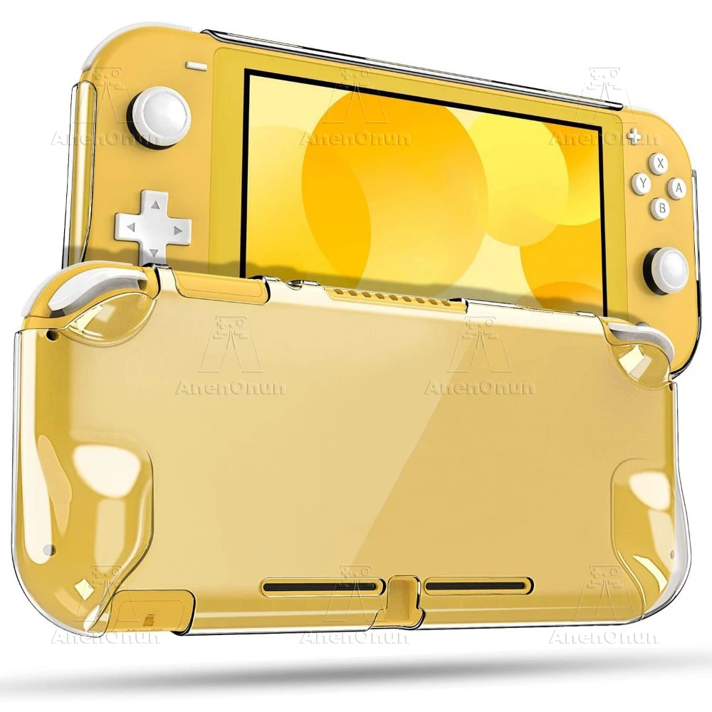 Switch Lite Transparent Protective Case Anti-fall Anti-scratch Anti-slip Crystal Hard Shell Ultra Clear Cover Skin Accessories