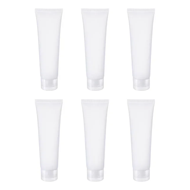 5Pcs 15ml-100ml Bright Light Hose Cosmetic Package Cleanser Hand Cream Toothpaste Dispenser Replace Empty Bottles and Tubes