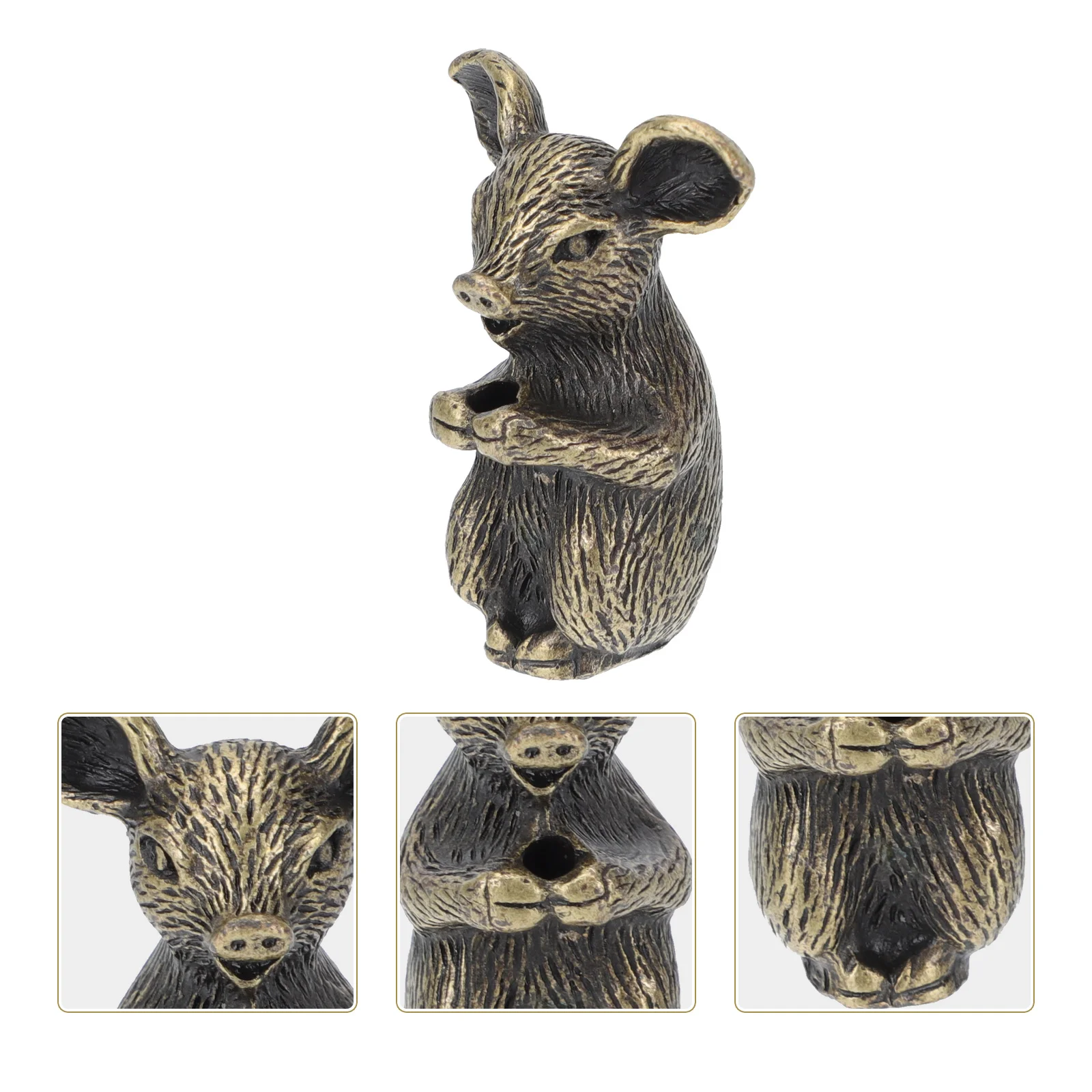 

1Pcs Copper Incense Holder Classic Handcrafted Desktop Decor Incense Burning Stand Home Office Meditation Relaxation Ornament