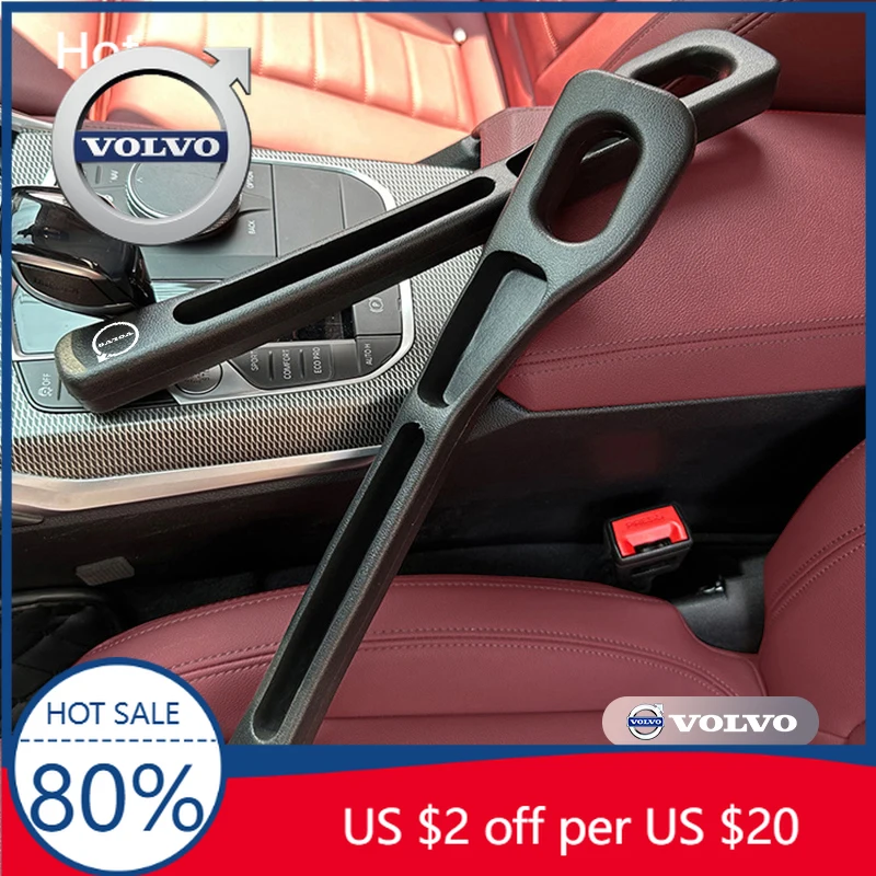 

Steering Covers 2Pcs Car Seat Gap Filler Side Seam Plug Strip Accessories For Volvo XC90 V90 V60 XC60 V40 EC40 EX40 S80 S60 S90