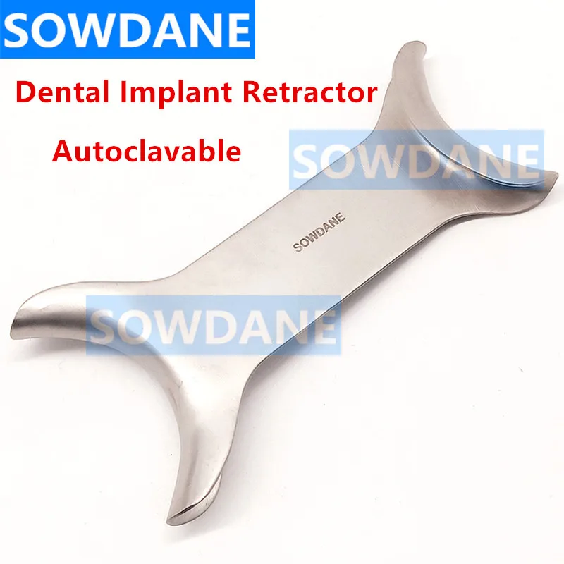 

Dental Orthodontic Double Ends Lip & Cheek Retractor Ortho Teeth Whitening Mouth Opener Autoclavable Stainless Steel